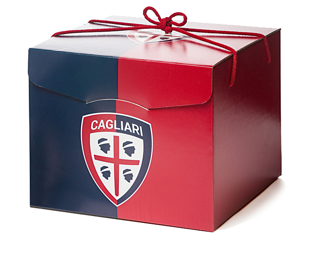 S'Isula scatola di Natale del Cagliari Calcio